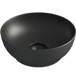 TREND ROUND 02 BLACK MATT