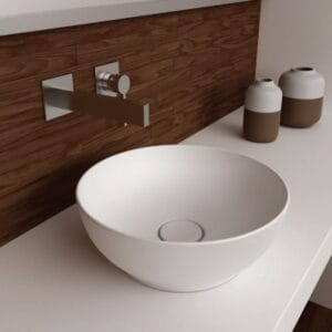 TREND ROUND 02 WHITE MATT